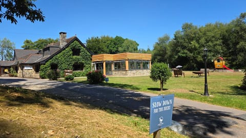Property building, Natural landscape, Garden view