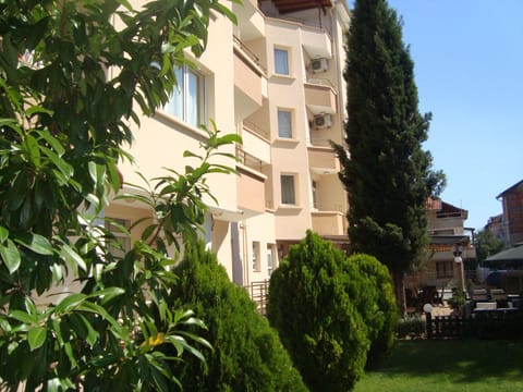 Property building, Garden view