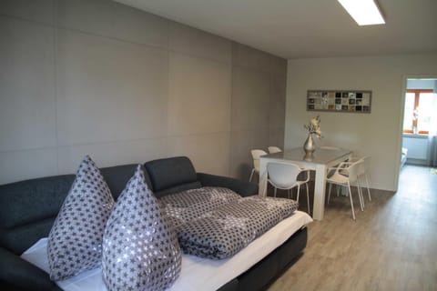 Photo of the whole room, Seating area, Dining area