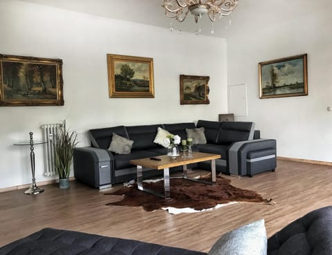 Photo of the whole room, Seating area, Dining area