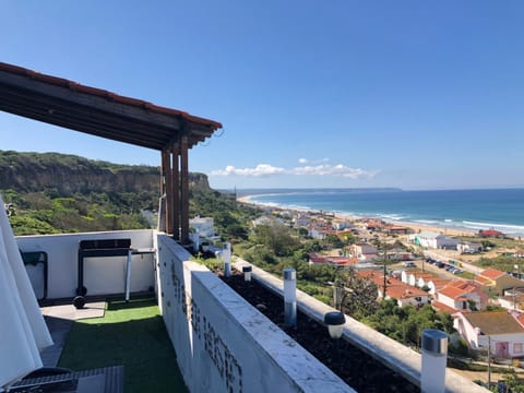 Property building, Natural landscape, View (from property/room), Balcony/Terrace, Beach, Mountain view, Sea view