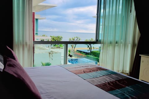 Bedroom, Sea view