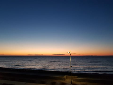 Natural landscape, Beach, Sea view, Sunset