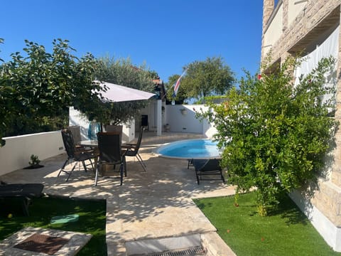 Property building, Garden, Pool view