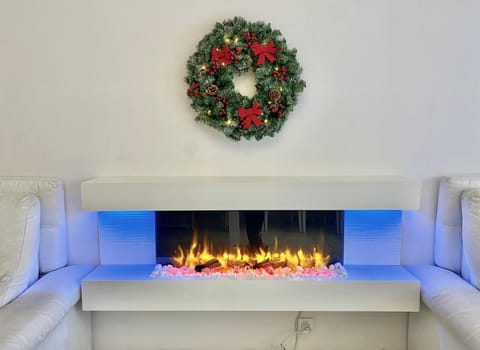 Communal lounge/ TV room, Living room, Seating area, flat iron