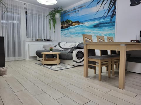 Kitchen or kitchenette, Living room, Seating area