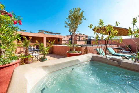 Day, Hot Tub, Balcony/Terrace, sunbed