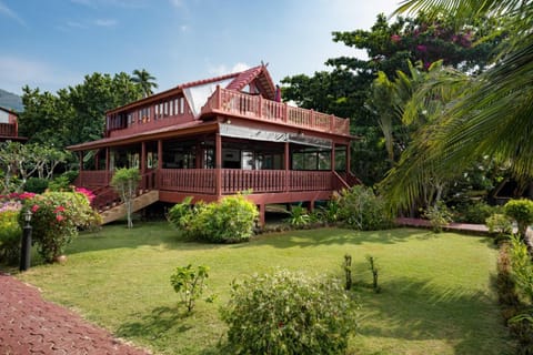 Property building, Garden view