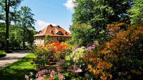 Property building, Spring, Garden