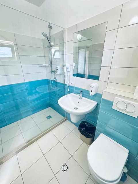 Shower, Toilet, Bathroom, bidet, hair dryier