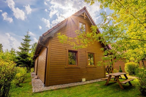 Domki Natalia Łeba blisko centrum Nature lodge in Leba