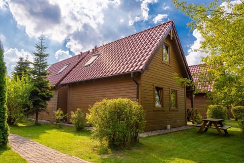 Domki Natalia Łeba blisko centrum Nature lodge in Leba
