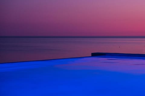 Garden, Balcony/Terrace, Beach, Landmark view, Sea view, Sunset