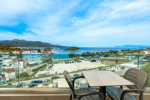 View (from property/room), Balcony/Terrace, Sea view