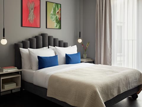 Bed, Bedroom