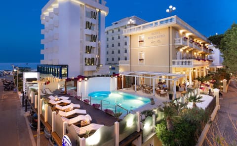 Property building, Pool view, Swimming pool