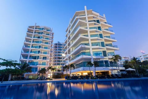 Property building, Pool view, Swimming pool