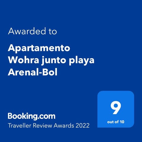 Apartamento Wohra junto playa Arenal-Bol Apartment in Calp