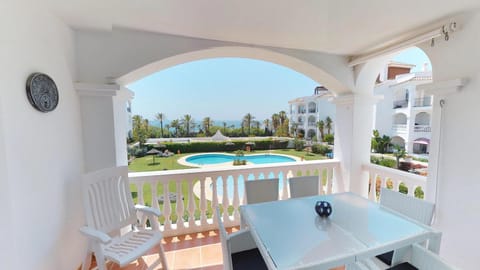 Balcony/Terrace, Garden view, Pool view, Sea view, Swimming pool