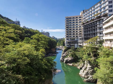 Property building, Natural landscape, River view