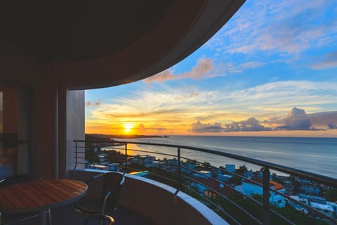 Balcony/Terrace, Sea view, Sunset