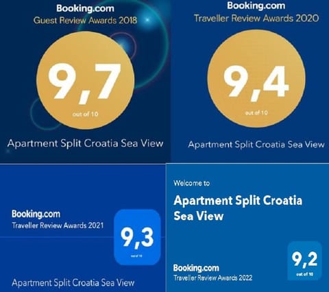 Apartment Split Croatia Sea View Apartment in Split