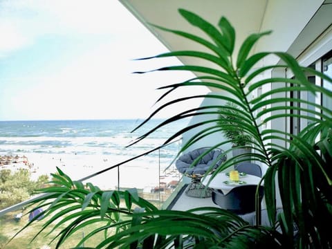Balcony/Terrace, Decorative detail, Beach, Sea view, Sunrise