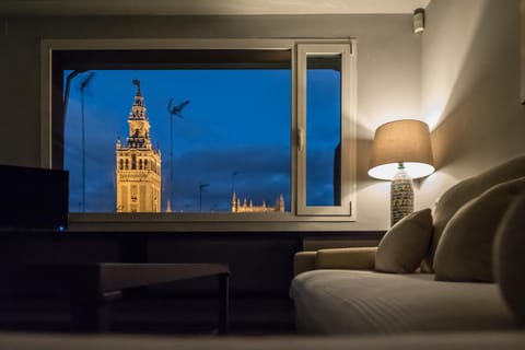 Living room, City view