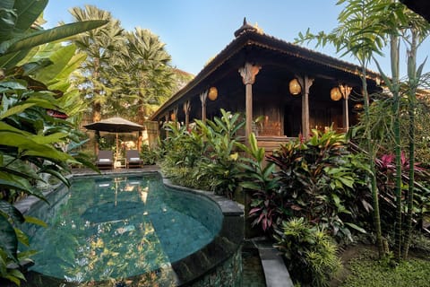 Property building, Patio, Swimming pool