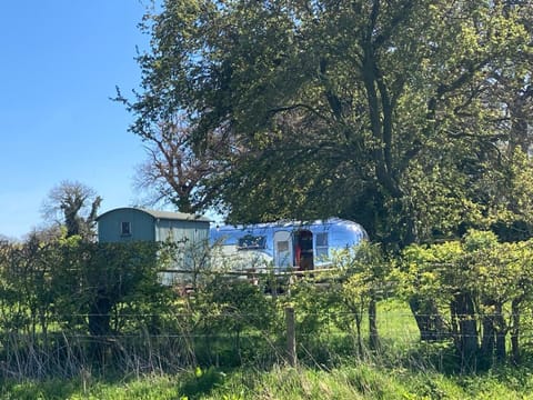 Ludlow Vintage Airstream Farm Stay in Malvern Hills District