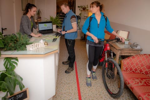 Lobby or reception, Hiking, Cycling