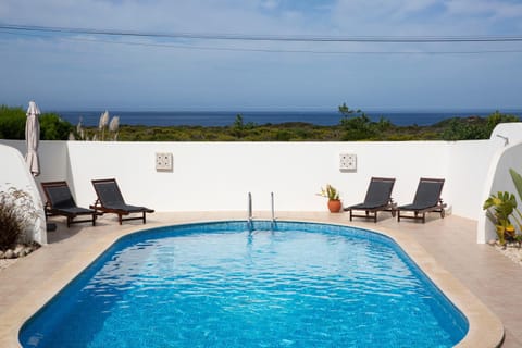 Natural landscape, Pool view, Sea view, Swimming pool, sunbed