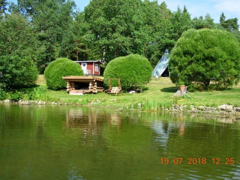Property building, Beach, Lake view