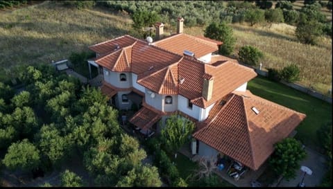 Property building, Natural landscape, Bird's eye view