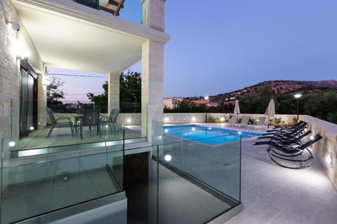 Summer, Balcony/Terrace, On site, Pool view, Swimming pool, Sunset