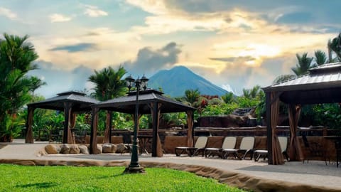 Garden view, Mountain view