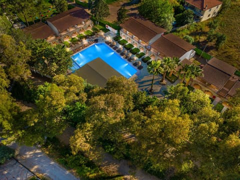 Natural landscape, Bird's eye view, Pool view