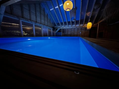 Domki Złote Piaski Kryty Basen Sauna Jacuzzi Nature lodge in Pomeranian Voivodeship