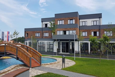 Property building, Garden