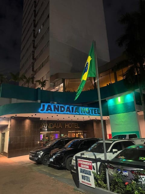 Property building, Night, Parking