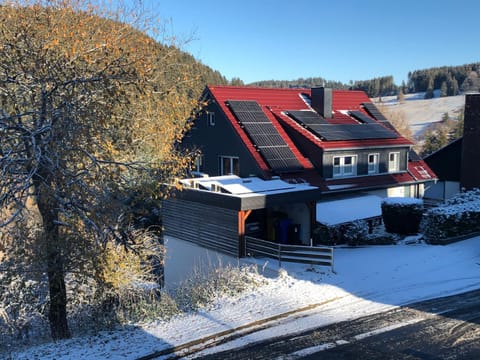 Property building, Day, Winter