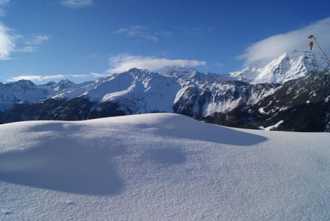Day, Natural landscape, Winter, Mountain view