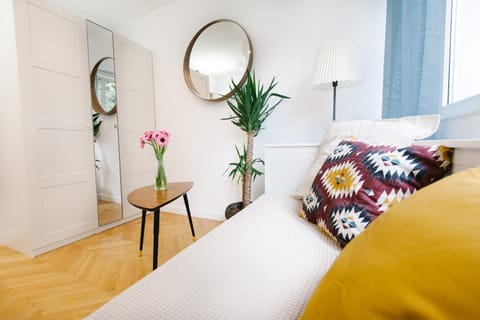 Facade/entrance, Living room, Bedroom