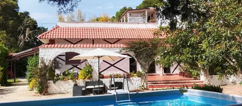 Property building, Patio, Garden view, Swimming pool