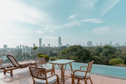 Balcony/Terrace, Pool view, Swimming pool
