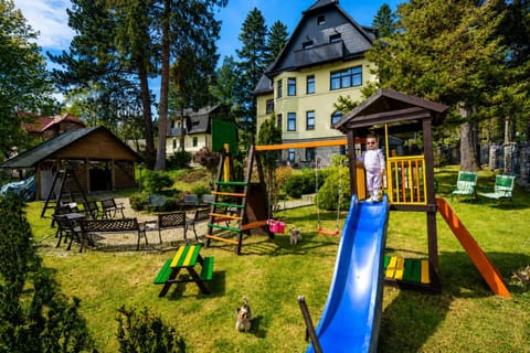 Property building, Day, Natural landscape, Children play ground, Garden view