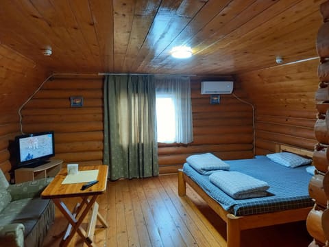 Bed, TV and multimedia, Photo of the whole room, Bedroom, hair dresser, air conditioner