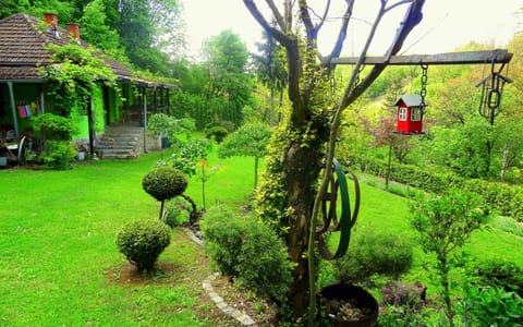 Property building, Garden view