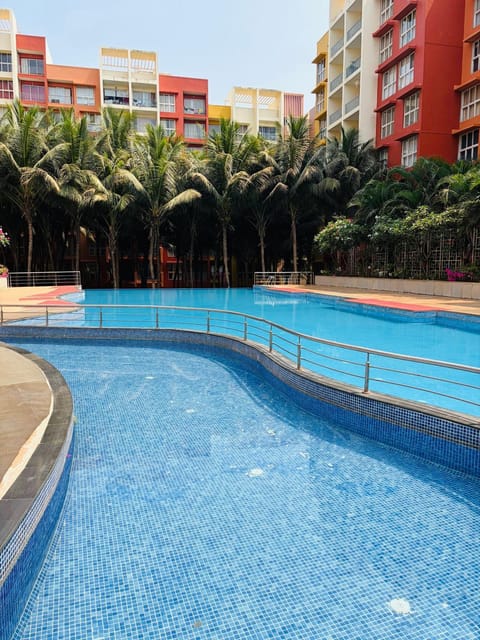 Property building, Pool view, Swimming pool