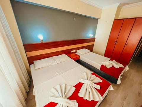 Bed, Photo of the whole room, Bedroom, towels, wardrobe